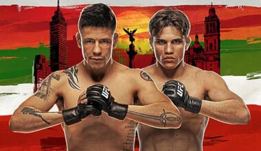 UFC Mexico ‘Moreno vs. Kavanagh’ play-by-play, results & round scoring