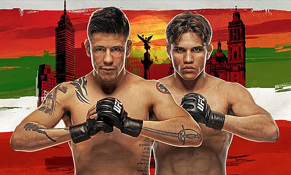 UFC Mexico ‘Moreno vs. Kavanagh’ play-by-play, results & round scoring