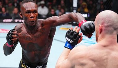 Israel Adesanya shuts down retirement talk: 'I’m not f---ing leaving'