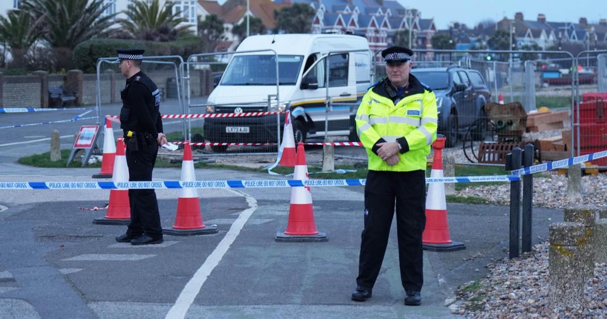Two men arrested after stabbing on Worthing seafront