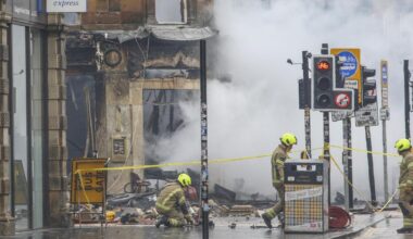 Glasgow vape shop proprietor 'in grief' over Union Street fire