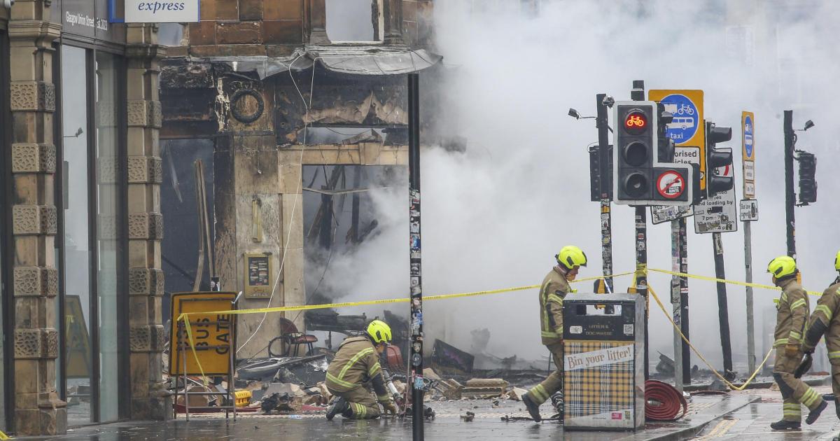 Glasgow vape shop proprietor 'in grief' over Union Street fire