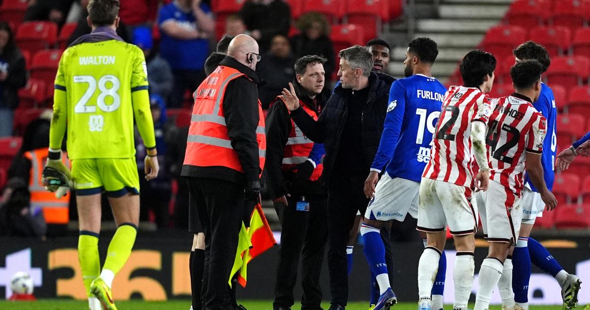Ipswich Town - Kieran McKenna on incorrect penalty call v Stoke City