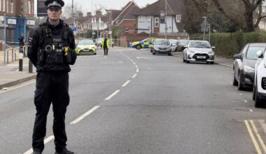 Three teens charged after man stabbed in the leg in Cosham