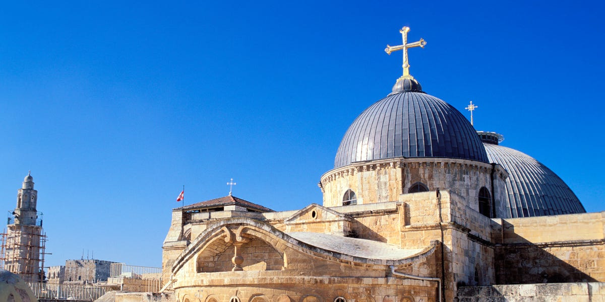 Well, Holy Week Is off to an Interesting Start in Israel