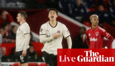 Nottingham Forest v Midtjylland: Europa League last 16, first leg – as it happened | Europa League