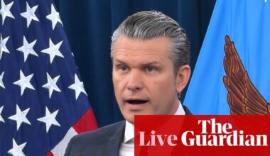 Pete Hegseth says US and Israel will have ‘complete control’ of Iran’s skies in under a week – US politics live | US news