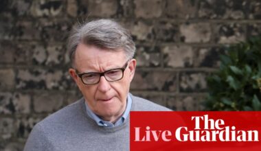 Mandelson sought £500k severance pay after losing ambassador role but was given £75k - UK politics live | Politics