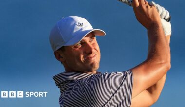 Rory McIlroy hitting a tee shot at TPC Sawgrass