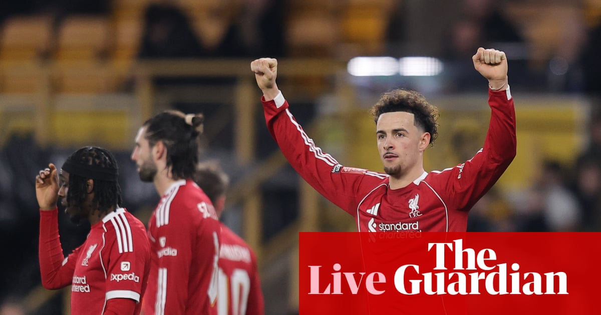 Wolves v Liverpool: FA Cup fifth round – live | FA Cup