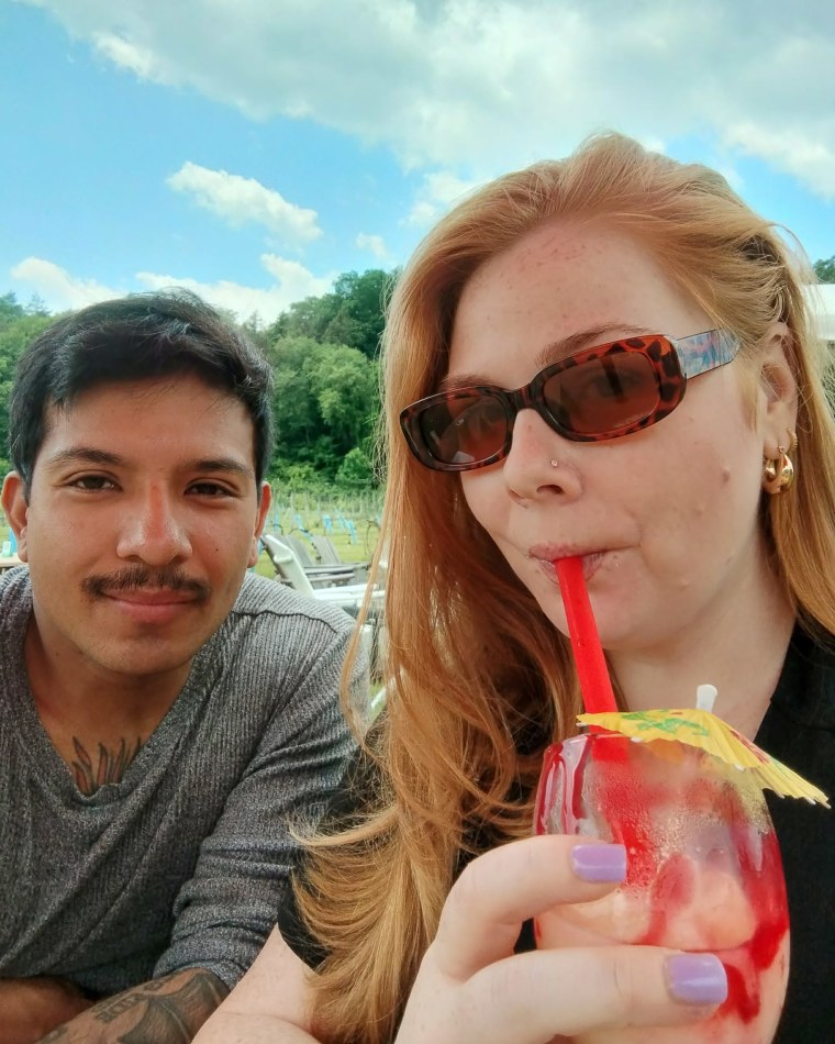 Oscar Enriquez and Haley Pulver.