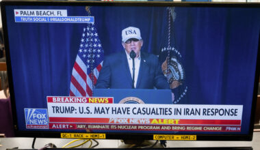 Trump says 'a large amount' of Iran's leadership gone after U.S., Israel strikes