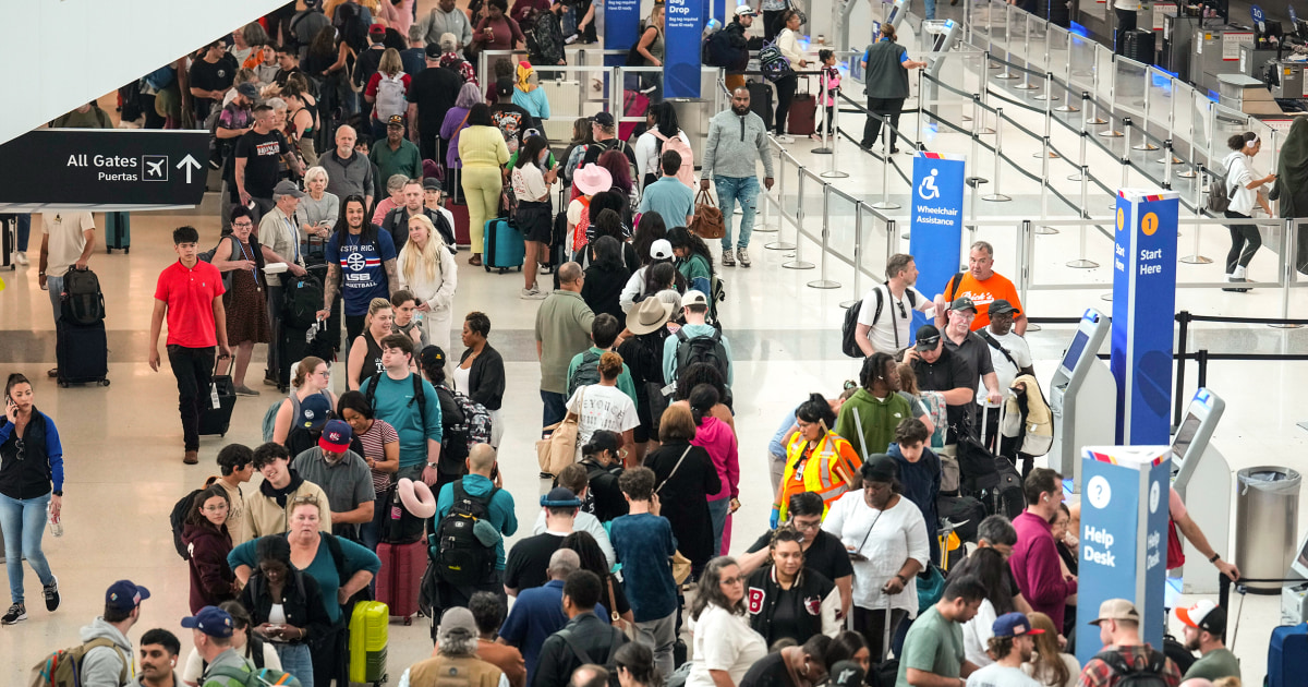 Major airports grapple with hourslong security wait times and TSA staffing shortages amid partial government shutdown