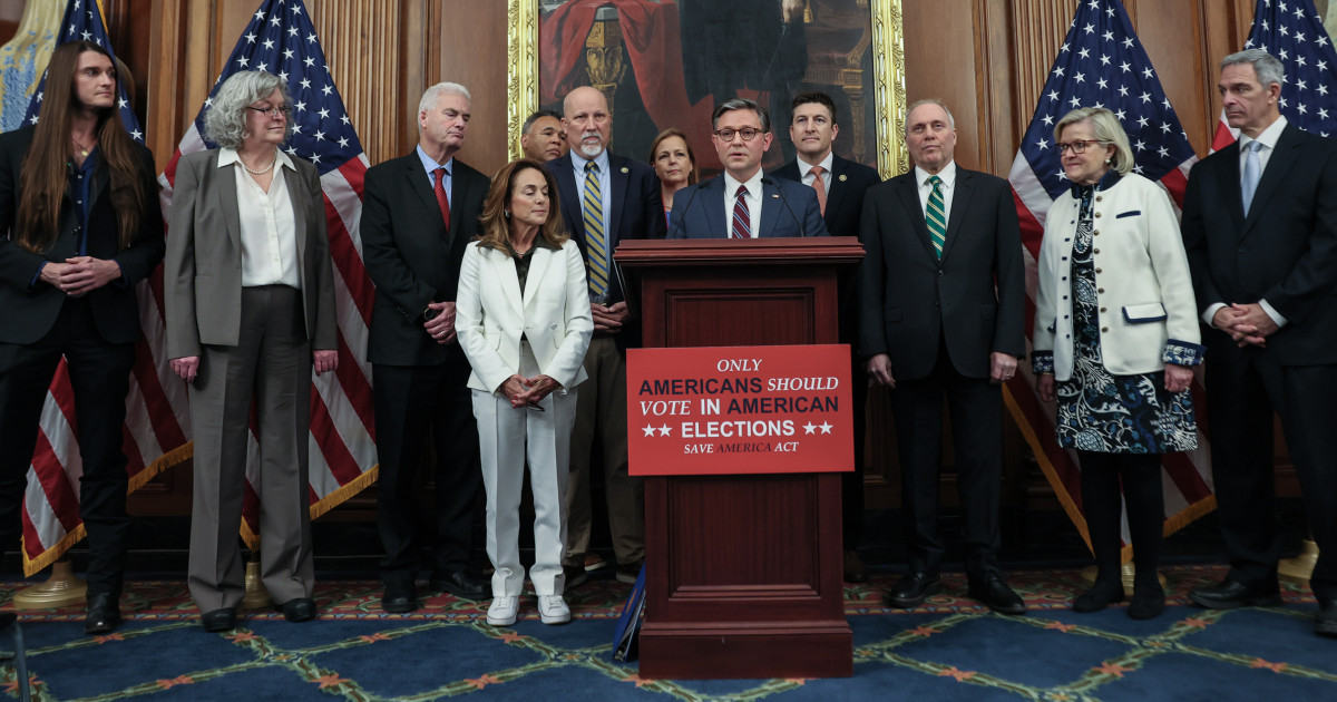 Senate Republicans splinter over SAVE America Act's path as Trump calls for more revisions