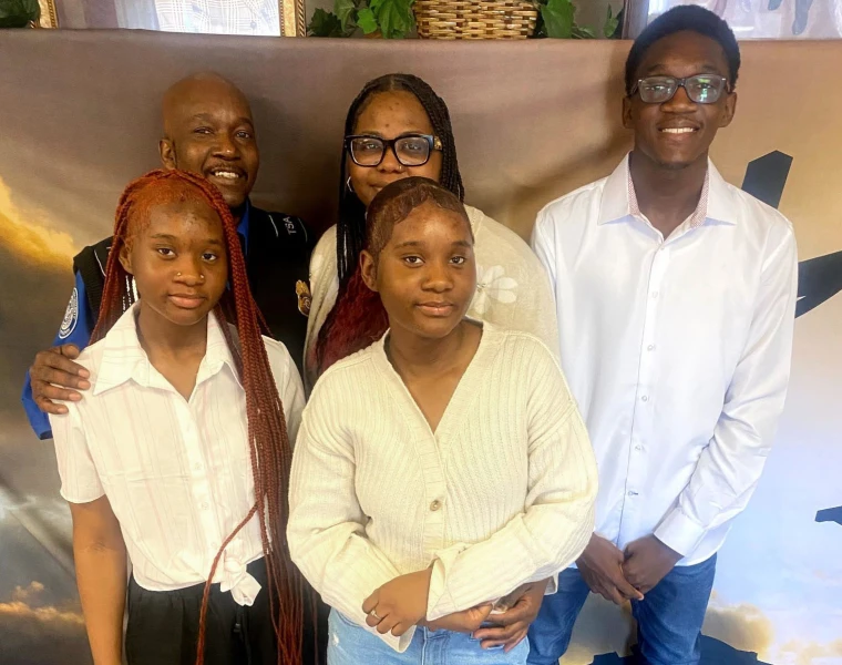 Anthony Riley is a 58-year-old married father of three.