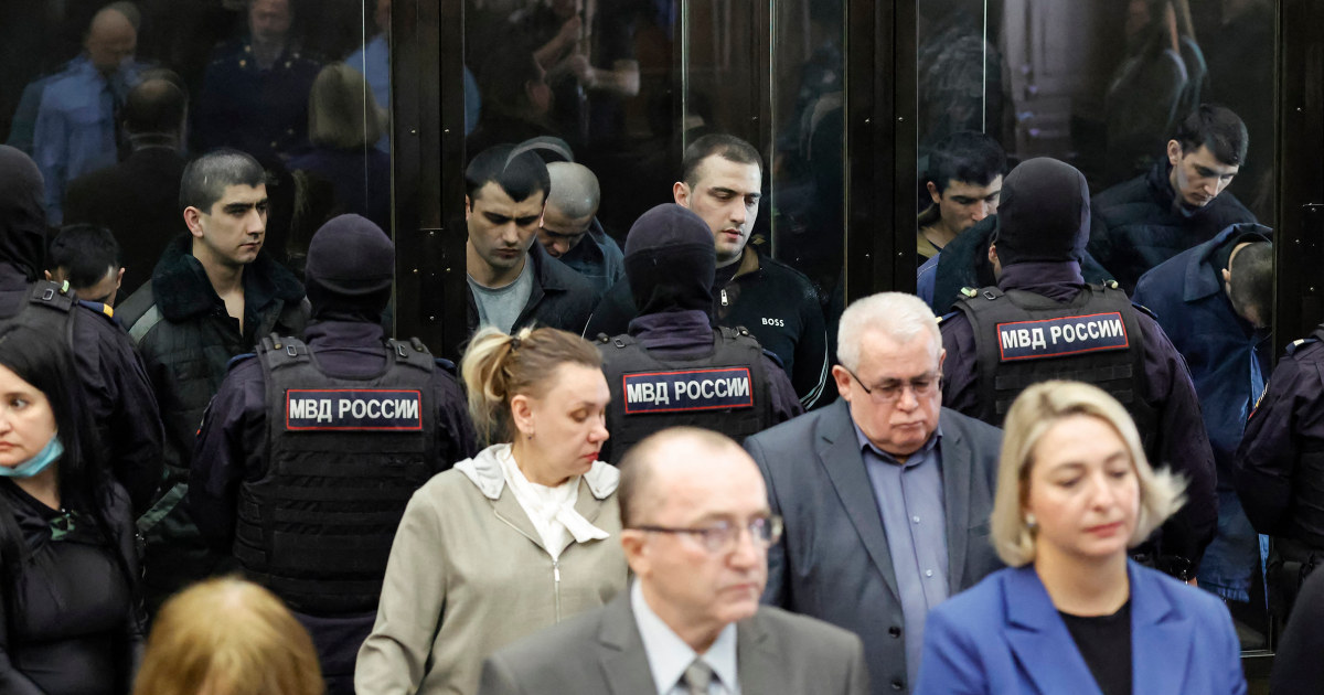 19 people convicted over deadly Moscow concert hall attack claimed by ISIS faction