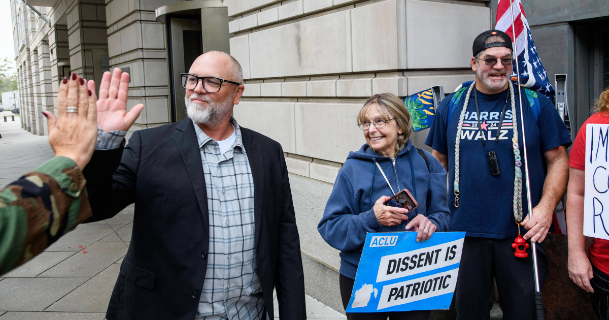 DOJ drops case against veteran arrested after burning American flag near White House