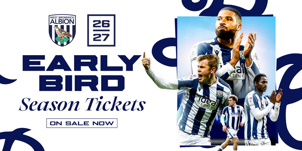 2026/27 Season Tickets | Early bird window now open