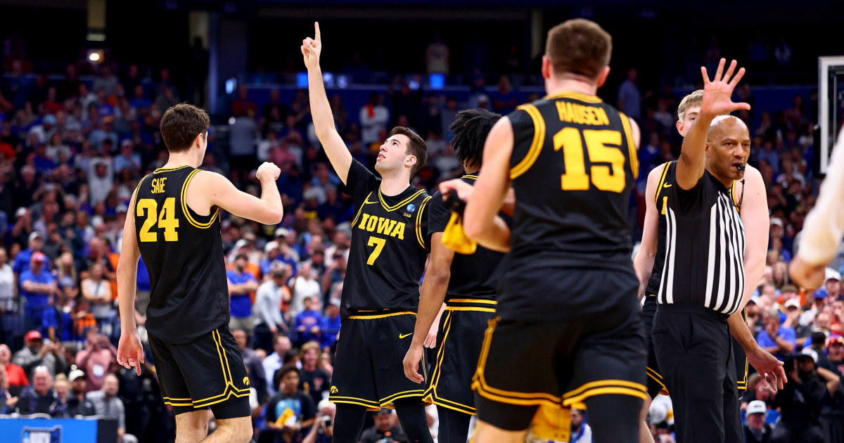 Iowa's stunning upset of No. 1 Florida caps off thrilling weekend of March Madness