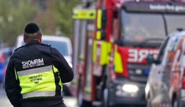 Jewish volunteer ambulances set on fire in London in apparent antisemitic attack