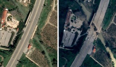 Fears Israel could replicate its 'Gaza model' in Lebanon as satellite imagery captures widespread destruction