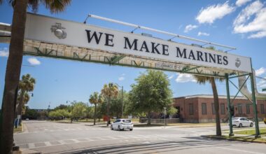 ICE agents will be stationed outside Marine Corps graduation events in South Carolina