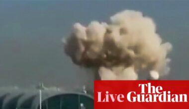 Middle East crisis live: Iran’s president apologises to Gulf nations; explosion reported near Dubai airport | US-Israel war on Iran