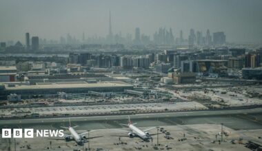 General view of Dubai Airport