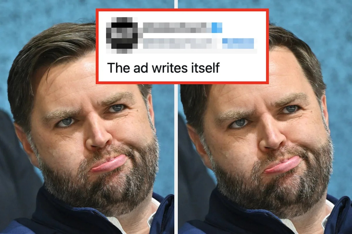 JD Vance's Gas Price Comment Is Blowing Up In His Face, And People Are Begging Democrats To Use It In An Ad