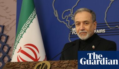 Gulf states may be covertly encouraging attacks by US, Iran foreign minister says | US-Israel war on Iran