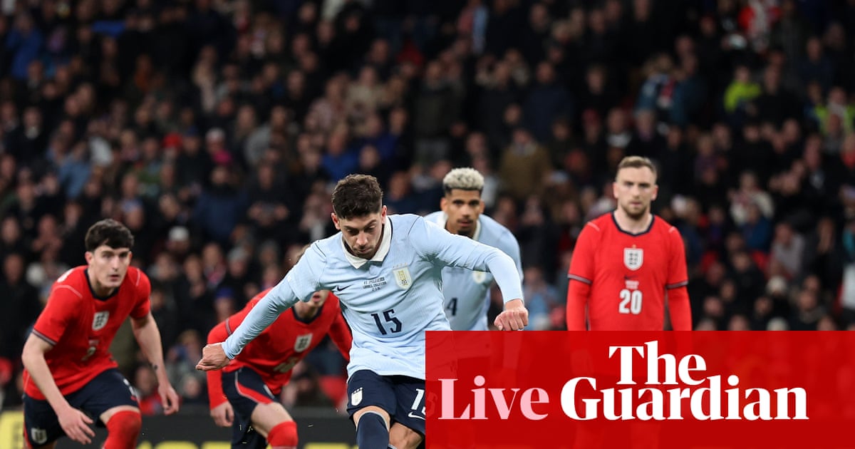 England v Uruguay: men’s international football friendly – live | Friendlies