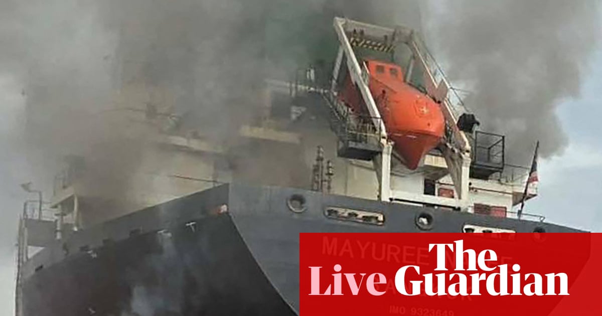 Middle East crisis live: three ships hit in strait of Hormuz as Iran calls vessels belonging to US or allies ‘legitimate targets’ | World news