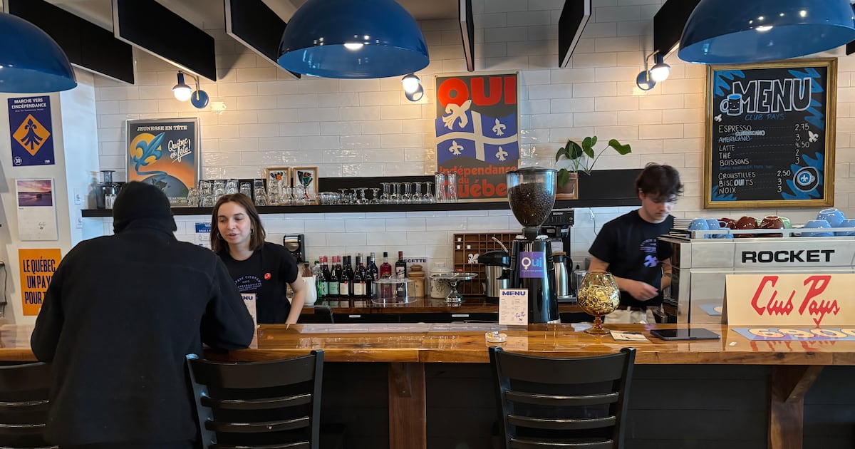 Pro-independence café opens in Montreal - CTV News