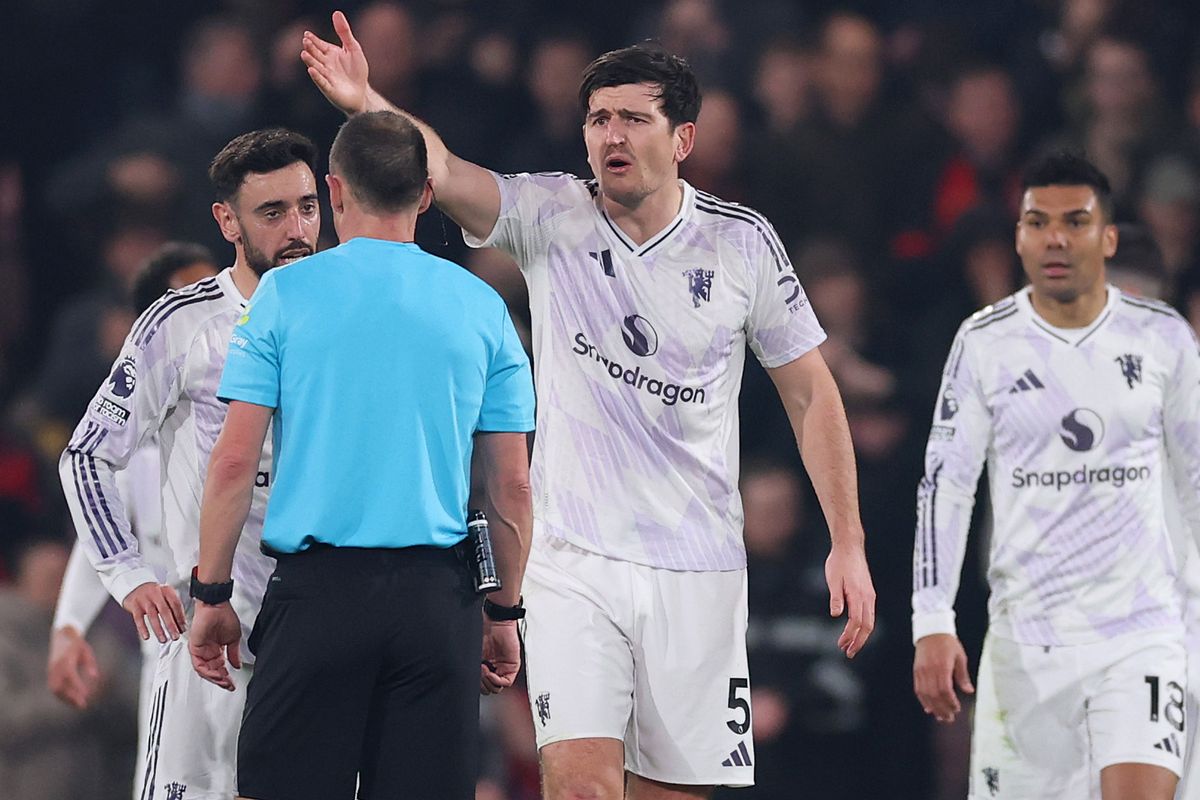 Manchester United were fuming with the officials