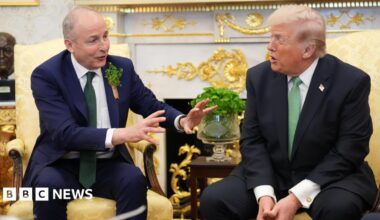 Donald Trump doubles down on Keir Starmer criticism as Micheál Martin boxes clever
