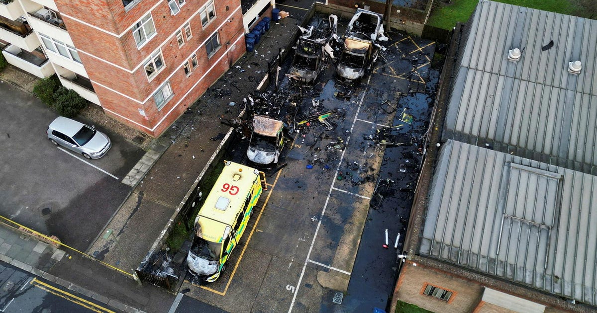 'Horrific': Jewish Community Ambulances Torched in Antisemitic Attack in London - Haaretz