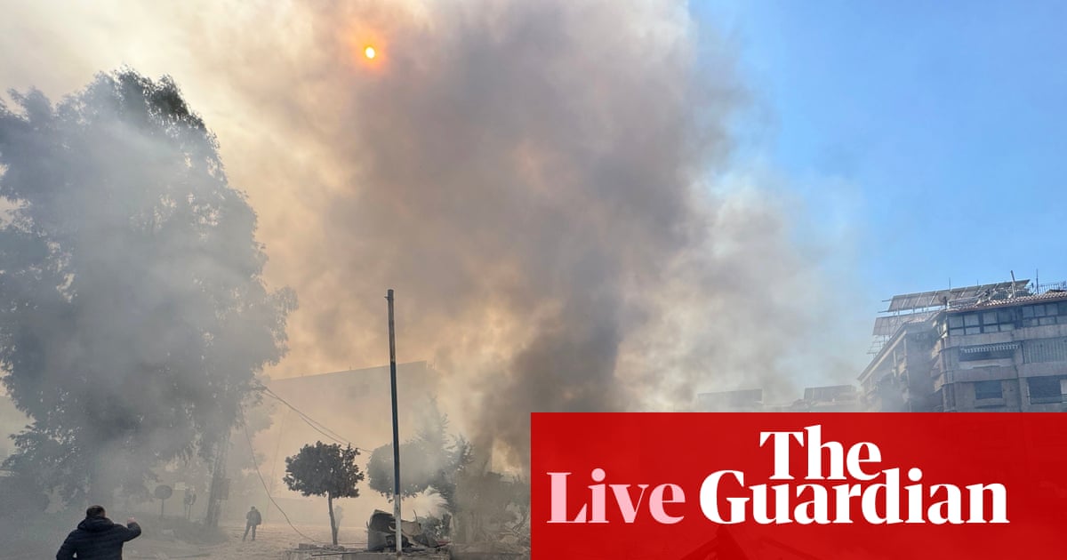 Middle East crisis live: Israel launches fresh attacks on Tehran and across Lebanon | US-Israel war on Iran