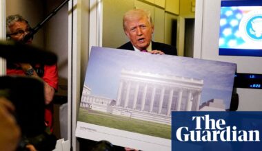 US judge orders Trump to halt $400m White House ballroom project | Donald Trump