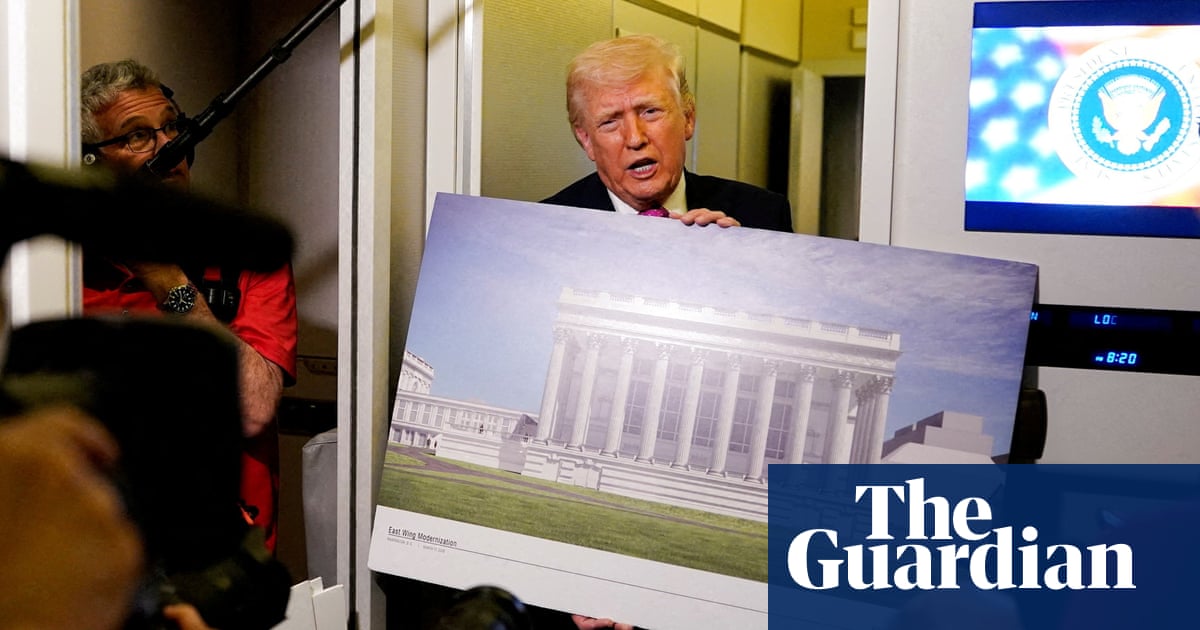 US judge orders Trump to halt $400m White House ballroom project | Donald Trump