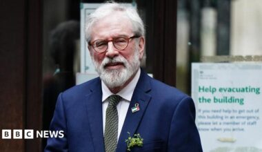 Gerry Adams takes the stand over claims he had role in IRA bombings