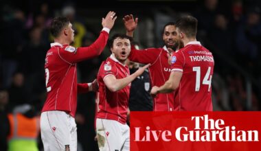 Wrexham 2-0 Swansea City: Championship – as it happened | Championship