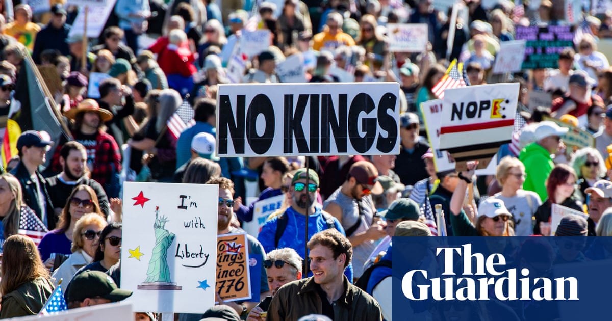 Third No Kings protests to see millions across US push back on Trump administration | Protest (US)
