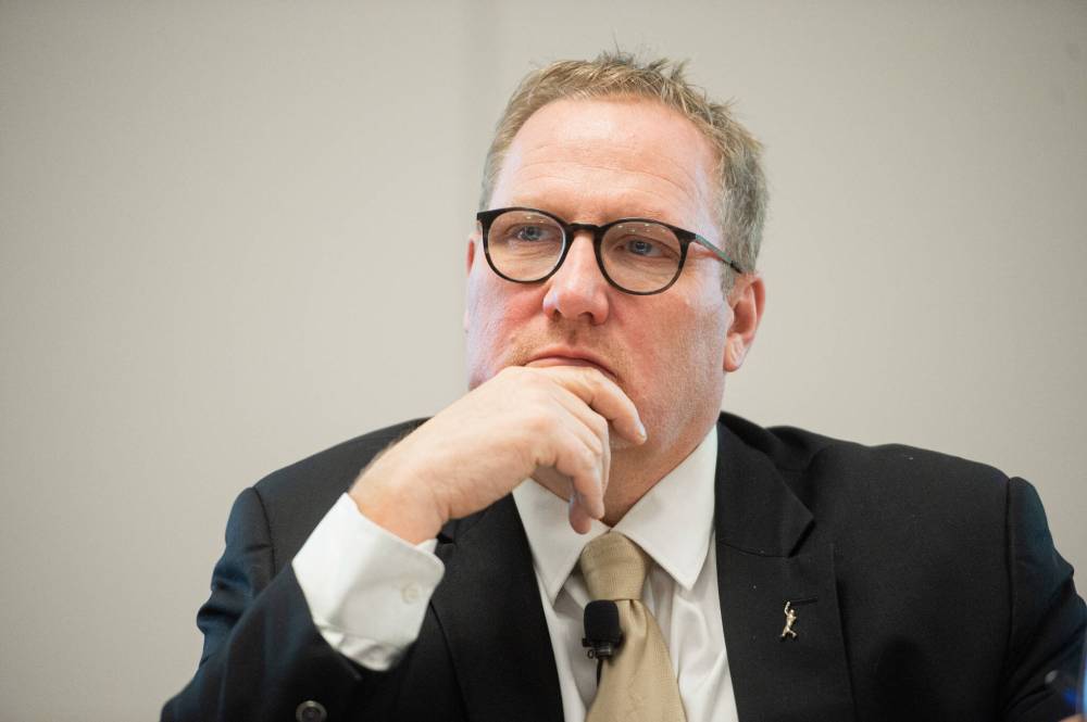 MIKE SUDOMA / FREE PRESS FILES
Former provincial cabinet minister and Winnipeg city councillor Scott Fielding has been accused of sexually assaulting a colleague.