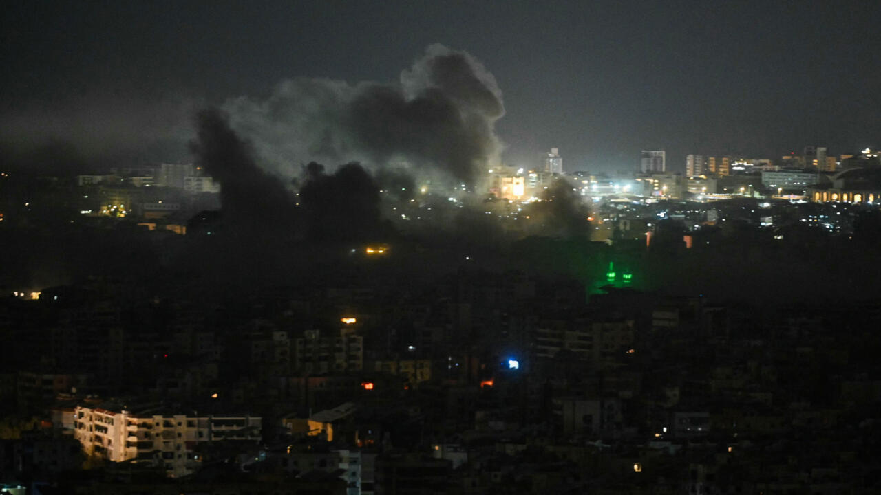 Lebanon says 7 killed in Israeli strike on central Beirut