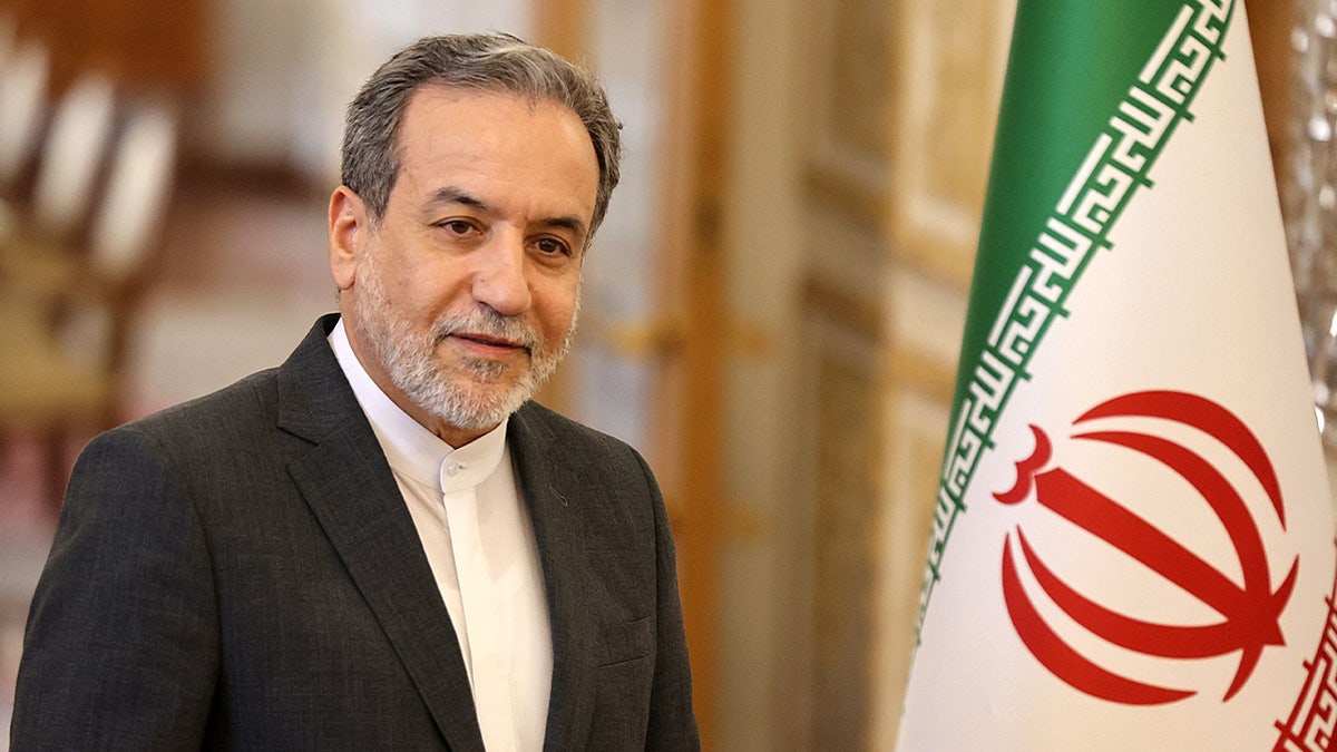 Iran's foreign minister Abbas Araghchi speaks with Fox News' Bret Baier.