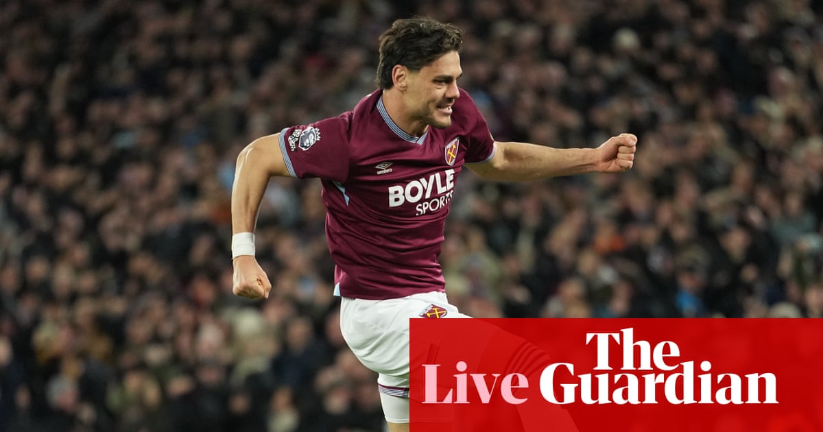 West Ham 1-1 Man City: Premier League – as it happened | Premier League