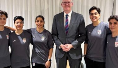 Inside the dramatic escape of Iranian women footballers seeking asylum