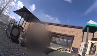 Police rescue kids, search flooded building