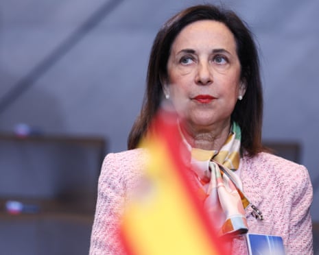 Spain's defence minister Margarita Robles waits for the start of a meeting of the North Atlantic Council in defence ministers format at Nato headquarters in Brussels late last year.