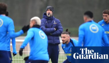 Relegation fight is priority for Spurs, not Champions League, says Igor Tudor | Tottenham Hotspur